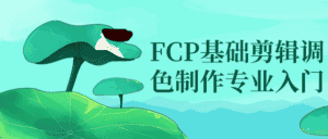 FCP基础剪辑调色制作专业入门-优优云创网