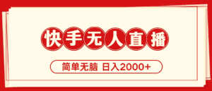 （11491期）快手美女跳舞，简单无脑，轻轻松松日入2000+-优优云创网