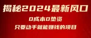 (11727期)揭秘2024最新风口,0成本0垫资,新手小白只要动手就能赚钱的项目—空调-优优云创网