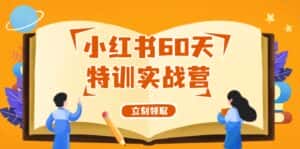 小红书60天特训实战营(系统课)从0打造能赚钱的小红书账号(55节课)-优优云创网