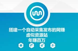 搭建一个自动采集发布的网创虚似资源站年赚百W-优优云创网