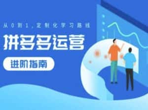 拼多多运营进阶指南,从0到1定制化学习路线-优优云创网