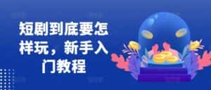短剧到底要怎样玩，新手入门教程-优优云创网