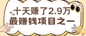闲鱼小红书最赚钱项目之一，轻松月入6万+-优优云创网