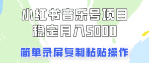 通过音乐号变现，简单的复制粘贴操作，实现每月5000元以上的稳定收入-优优云创网