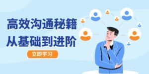 (12754期)高效沟通秘籍:成长有方向,从基础到进阶,图文音频一应俱全-优优云创网