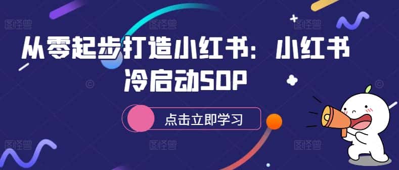 从零起步打造小红书:小红书冷启动SOP-优优云创网
