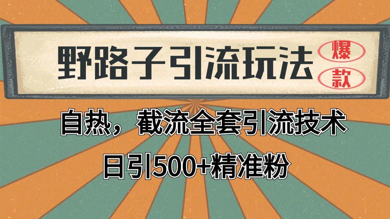 抖音小红书视频号全平台引流打法,全自动引流日引2000+精准客户-优优云创网