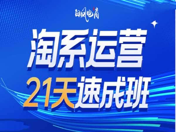 淘系运营21天速成班35期,年前最后一波和2025方向-优优云创网