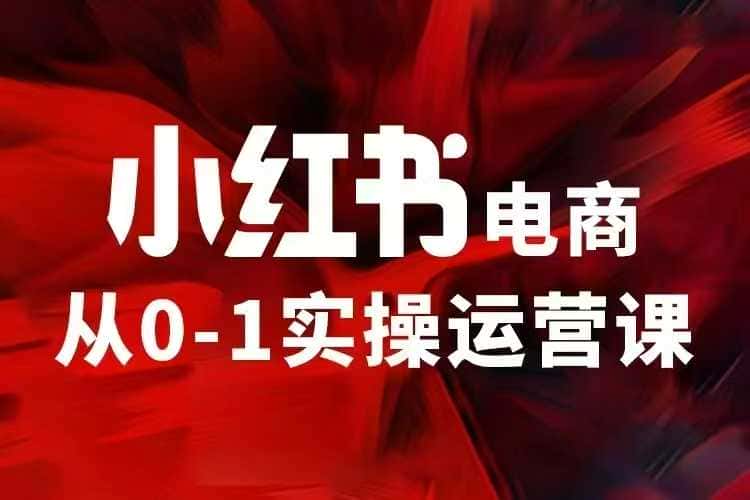 小红书电商运营,97节小红书vip内部课,带你实现小红书赚钱-优优云创网