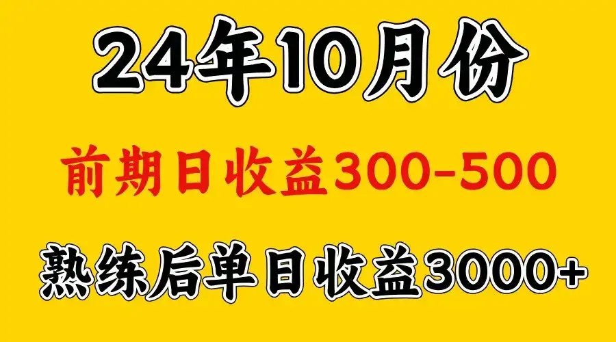 高手是怎么赚钱的.前期日收益500+熟练后日收益3000左右-优优云创网