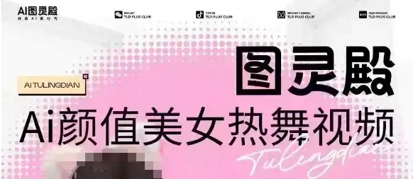 全网首发，原价988图灵殿AI颜值美女热舞视频，云端生图，轻松过原创-优优云创网