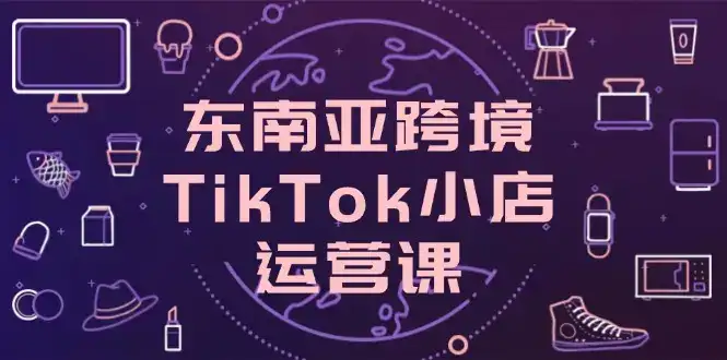 东南亚跨境TikTok小店运营课，掌握店铺设置与流量转化核心技巧-优优云创网