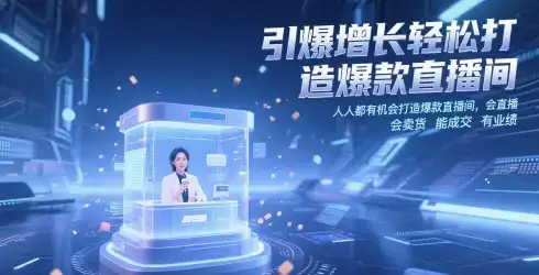 引爆增长轻松打造爆款直播间，​人人都有机会打造爆款直播间，会直播 会卖货 能成交 有业绩-优优云创网
