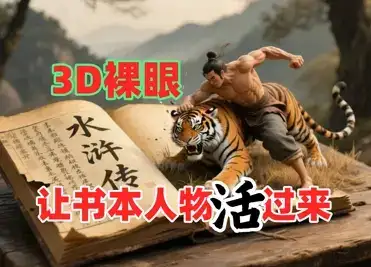 书本人物裸眼3D视频，新的玩法，流量超猛，保姆级教程-优优云创网