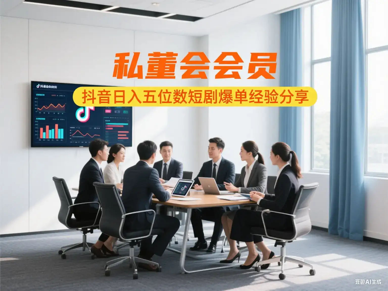 私董会会员 抖音日入五位数短剧爆单经验分享-优优云创网