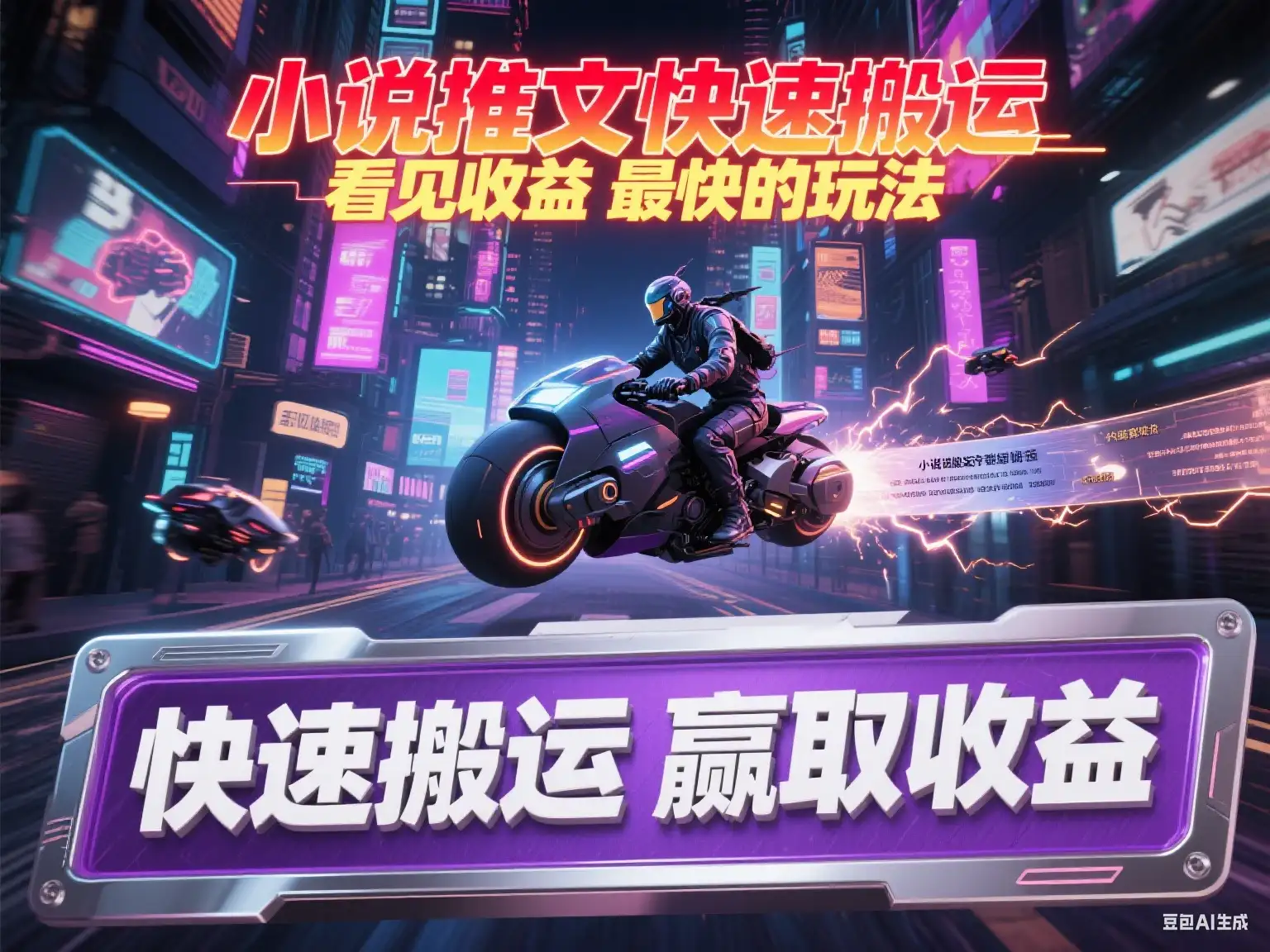 【精】小说推文快速搬运 —看见收益最快的玩法-优优云创网