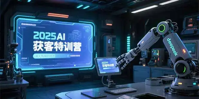 2025AI获客特训营，AI图文视频全制作，deepseek工具实操教学-优优云创网