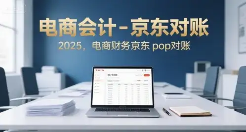 【精】电商会计-京东对账2025，电商财务京东pop对账-优优云创网