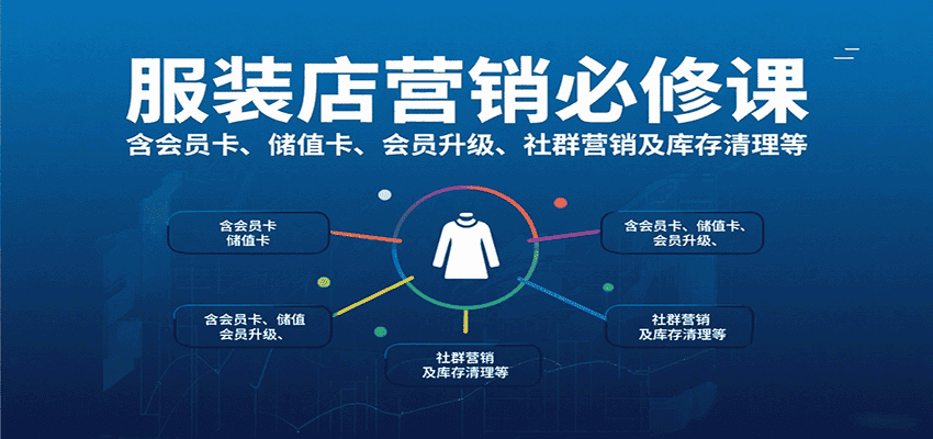 服装店营销必修课：含会员卡、储值卡、会员升级、社群营销及库存清理等-优优云创网