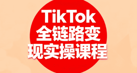 小杨老师·TikTok全链路变现实操课程-优优云创网