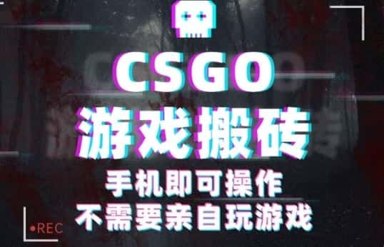 CSGO游戏挂G捡漏，单日扫货5张+，年底小高峰上车可吃肉，手机即可操作，兼职副业创业网创【揭秘】-优优云创网