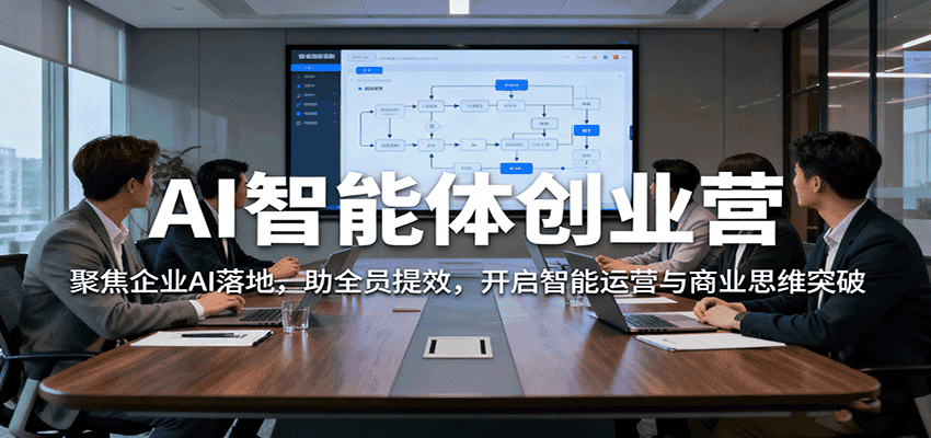 AI智能体创业营:聚焦企业AI落地,助全员提效,开启智能运营与商业思维突破-优优云创网