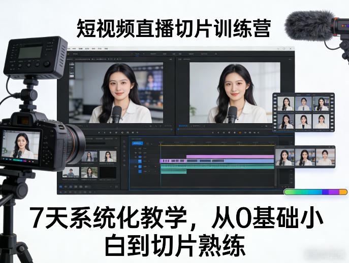 20260402163915893-4cd2d9dec6fe633e456fb8b096216393 短视频直播切片训练营,7天系统化教学,从0基础小白到切片熟练