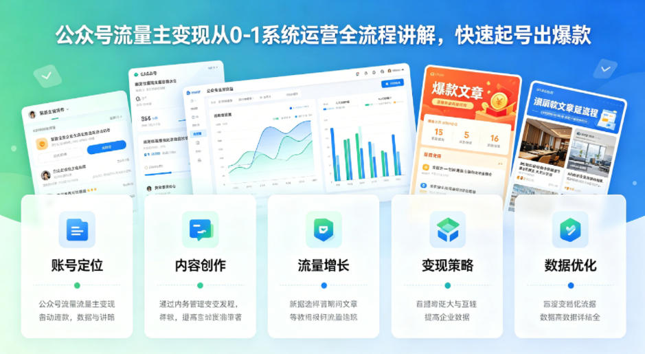 20260415090423579-b85e5f3b9a3bcfbeb153da9dccae0486 公众号流量主变现从0-1系统运营全流程讲解,快速起号出爆款