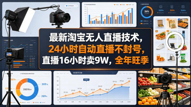 20260415164020413-941704fbf00ef6ec5840316ed8a2e364 最新淘宝无人直播技术,24小时自动直播不封号,直播16小时卖9W,全年旺季【揭秘】