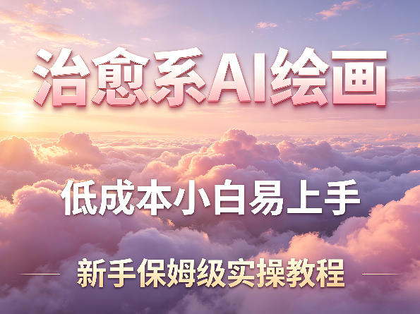 20260416142502667-df9cca68b882dab02e11d5fae1d689a9 治愈系AI绘画提示词项目,低成本小白易上手,每天10分钟,新手保姆级实操教程