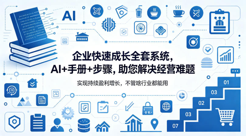20260416142952885-26f6bacb3a7e7d3af27768681be2092e 企业快速成长全套系统,AI+手册+步骤,助您解决经营难题,实现持续盈利增长,不管啥行业都能用