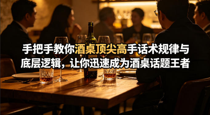 20260416171852599-ef0a0e8fd1df6eb0969d36146d87064e 付费文章:手把手教你酒桌顶尖高手话术规律与底层逻辑,让你迅速成为酒桌话题王者(二十年全网独家经验分享)