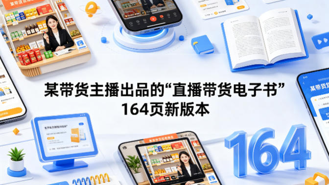 20260416202657706-e5622bbf6343d112d82c19d55ba2d121 某带货主播出品的《直播带货电子书》164页新版本