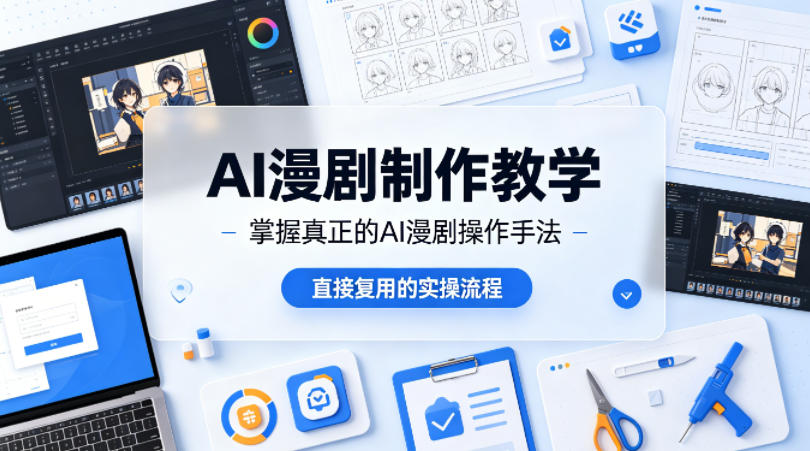 20260418200857498-fccfe2806173c583e1f493d06d2ee0be AI漫剧制作教学,带你掌握真正的AI漫剧操作手法,直接复用的实操流程