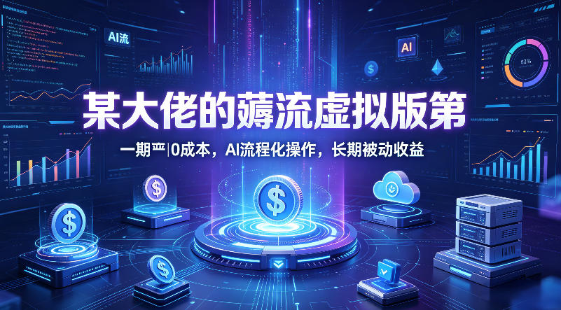 20260423102546305-9bc67717ffc6ade1ec3aff5fc263673d 某大佬的薅流虚拟版第一期丨0成本,AI流程化操作,长期被动收益
