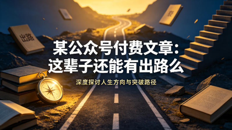 20260426161109598-b28575a6d0d3092e072ef94b9b8b9656 某公众号付费文章:这辈子还能有出路么