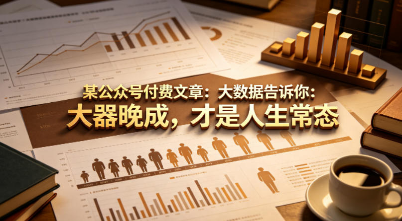 20260502221203980-09825c91b184dbcf4887d7a83fd680ce 某公众号付费文章:大数据告诉你:大器晚成,才是人生常态
