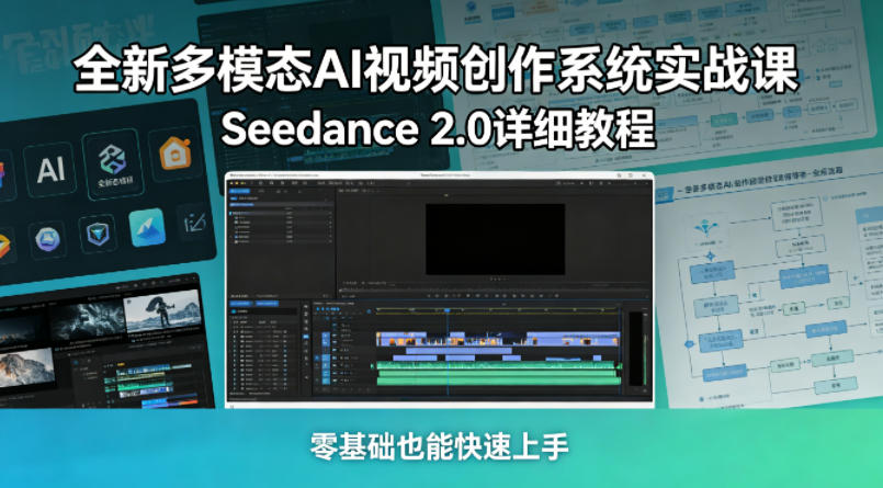 20260504082026218-48f5562cc71e249de45c5c9c619a3d85 全新多模态AI视频创作系统实战课,Seedance 2.0详细教程,零基础也能快速上手