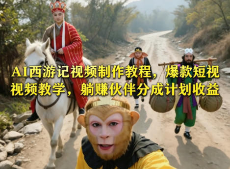 20260509161355740-40e48bcc7fff3b1b58b464af6abc83ad AI西游记视频制作教程,爆款短视频教学,躺賺伙伴分成计划收益