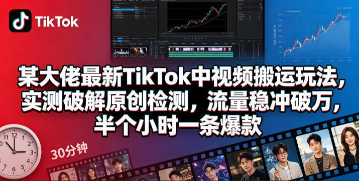 20260511160656384-e3c052641b014f3dee68fa80974a1b66 某大佬最新TikTok中视频搬运玩法,实测破解原创检测,流量稳冲破万,半个小时一条爆款