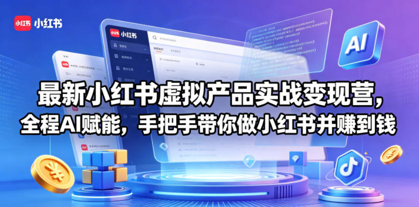 20260513101055327-5b192a9de2638beab451524bad8e6ccf 最新小红书虚拟产品实战变现营,全程AI赋能,手把手带你做小红书并赚到钱