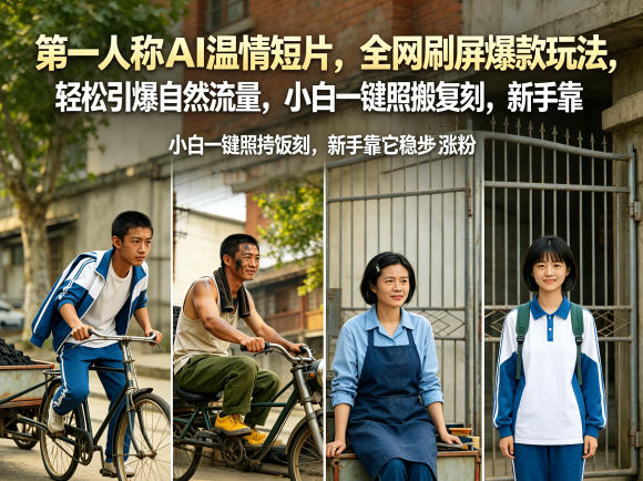 20260514181555713-434bcc29b67ba8ac20ce31399058b20b 第一人称AI温情短片,全网刷屏爆款玩法,轻松引爆自然流量,小白一键照搬复刻,新手靠它稳步涨粉