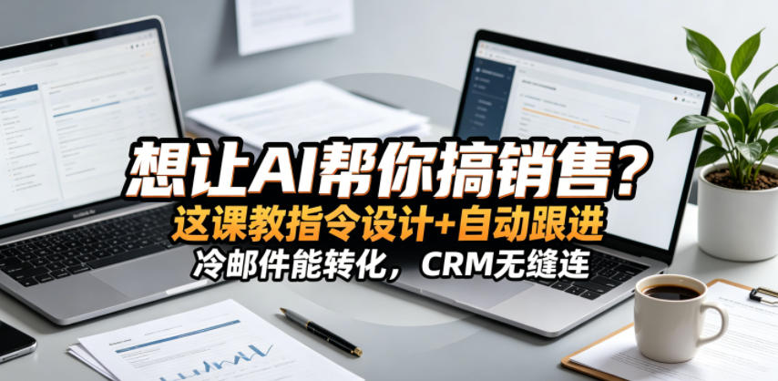 20260519102355873-df661eacc1b152fdb3058c7e835dec98 想让AI帮你搞销售?这课教指令设计+自动跟进,冷邮件能转化,CRM无缝连!【原创双语字幕】