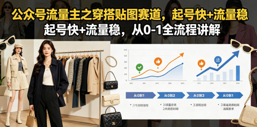 20260604081710724-189b8542e813133d0fad711a3af47e5f 公众号流量主之穿搭贴图赛道,起号快+流量稳,从0-1全流程讲解