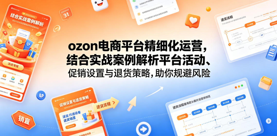 20260607223716360-4de019dcdc88171356e61790a8957517 ozon电商平台精细化运营,结合实战案例解析平台活动、促销设置与退货策略,助你规避风险、提升销量