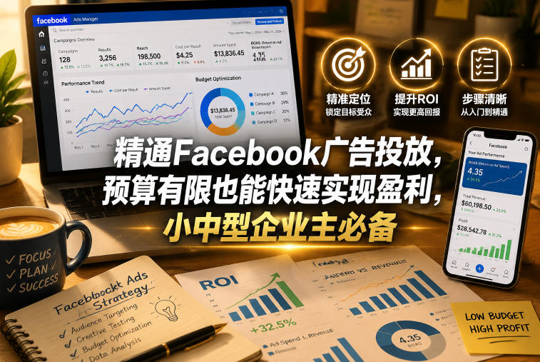 20260611143540714-6b7ddf55bca08ecb054c8594676b80ca 精通Facebook广告投放,预算有限也能快速实现盈利,小中型企业主必备【原创双语字幕】