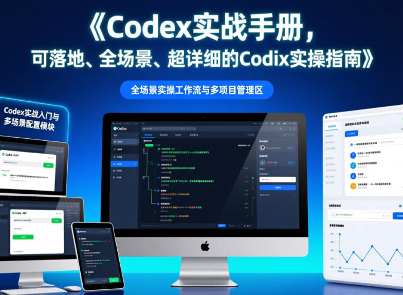 Codex实战手册，可落地、全场景、超详细的Codex实操指南-优优云创网