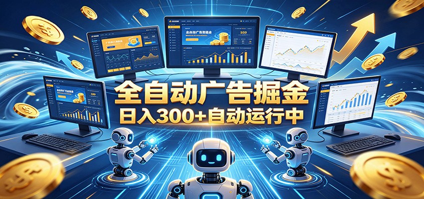 自动广告G机，日入300+，正规平台，广告浏览获益，时间自由，适合各类人群日常增收-优优云创网