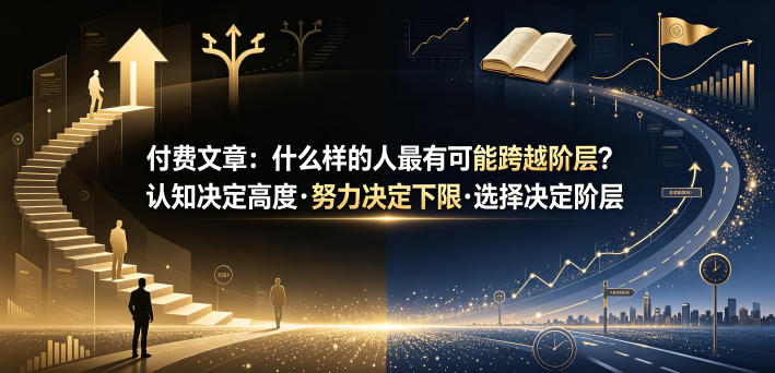 20260623182633740-49c9169e4d8cdfb9f5ca4e5f78b282df 付费文章:什么样的人最有可能跨越阶层?认知决定高度·努力决定下限·选择决定阶层
